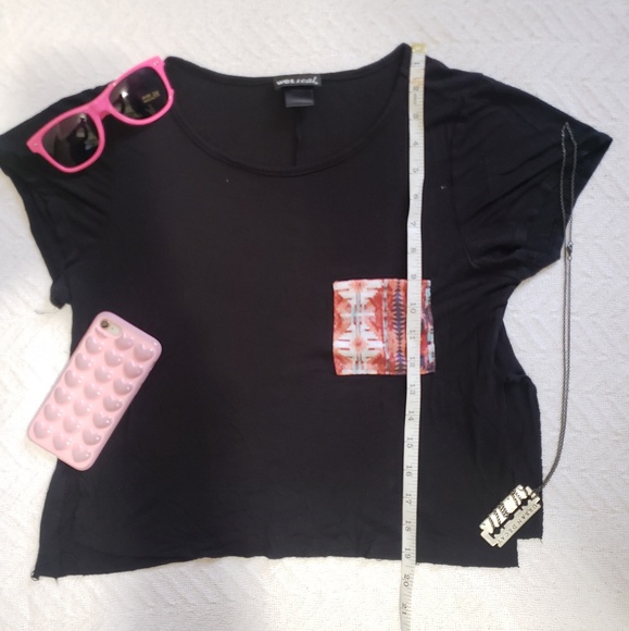 Wet Seal Flowy Crop Top - Picture 5 of 5